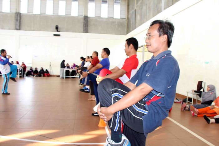 250 Pegawai SIT Nurul Fikri Ikut Tes Kebugaran