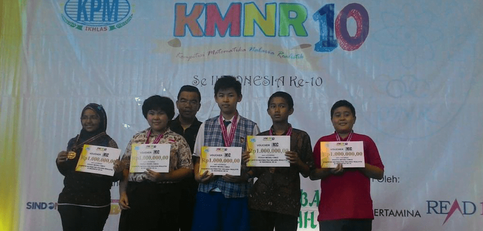 Abduh Raih Emas di KMNR 2015
