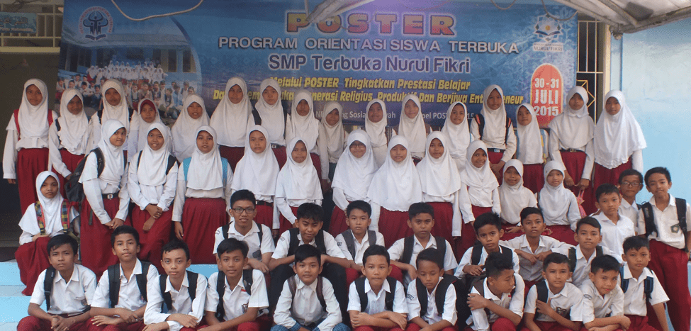 SMP Islam Nurul Fikri Peduli Gelar POSTER Sambut Siswa Baru