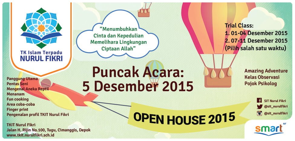 Yuk, Cobain Trial Class di Open House TKIT Nurul Fikri