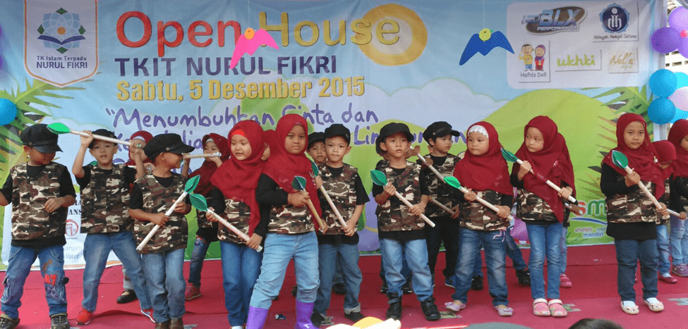 Siswa TKIT Nurul Fikri Unjuk Gigi di Open House 2015