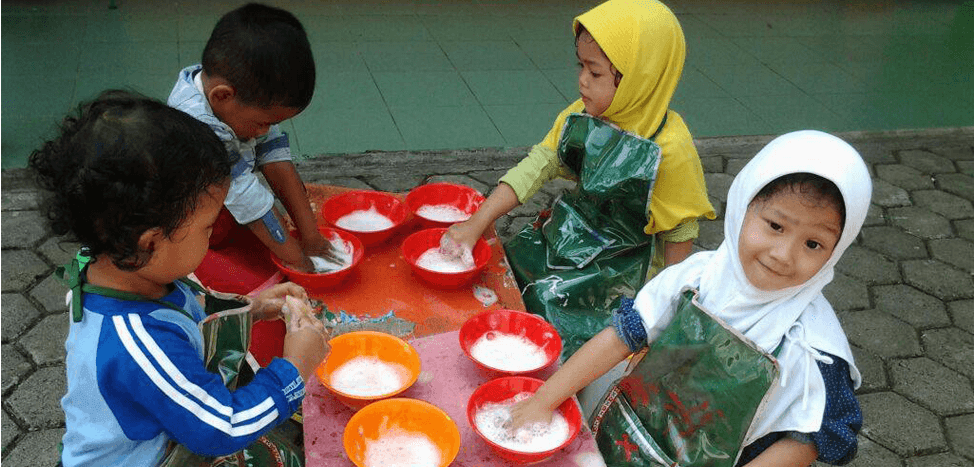 Ada Tujuh Sentra Model Pembelajaran di TKIT Nurul Fikri