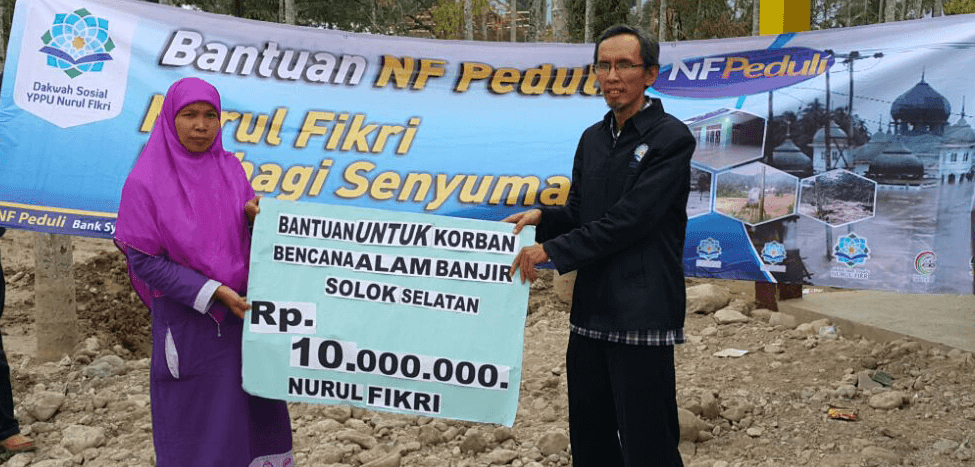 Bantuan Untuk Korban Banjir Solok Sudah diterima