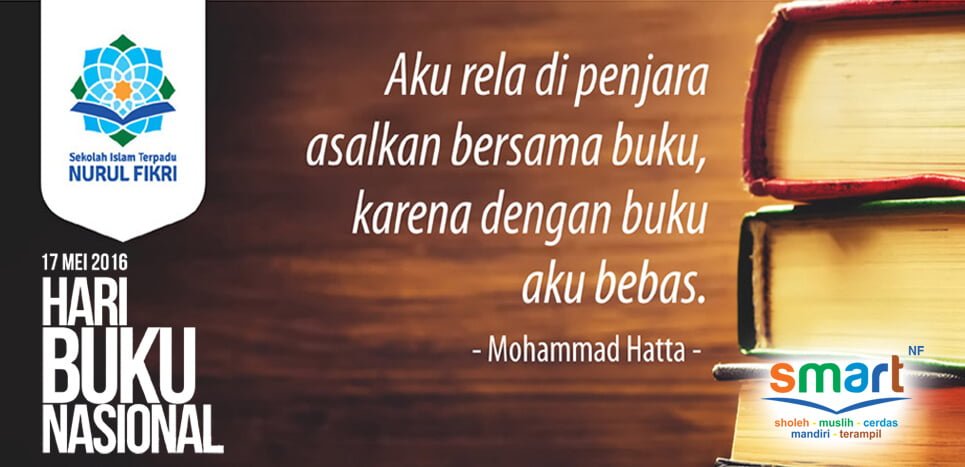 Selamat Hari Buku Nasional!