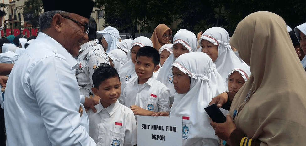 SDIT Nurul Fikri Hadiri Peluncuran GLS Depok