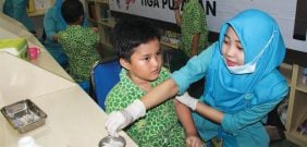 Imunisasi Difteri di SIT Nurul Fikri