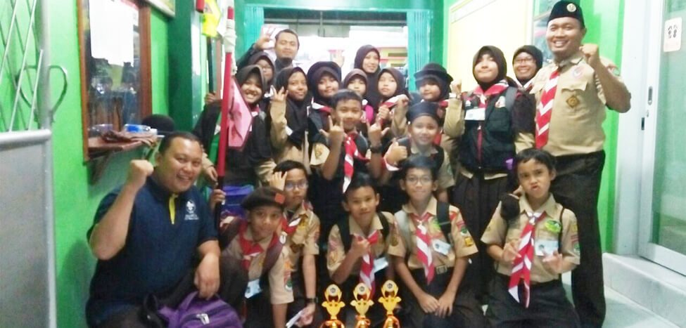 Elang Sulawesi dan Teratai Merah Raih Juara Lomba Penggalang