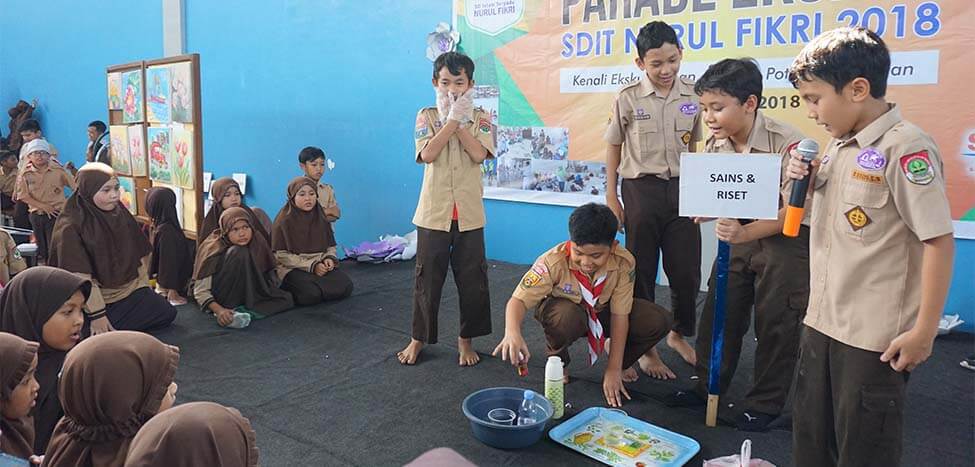 18 Ekskul Unjuk Bakat di Parade Ekskul SDIT Nurul Fikri
