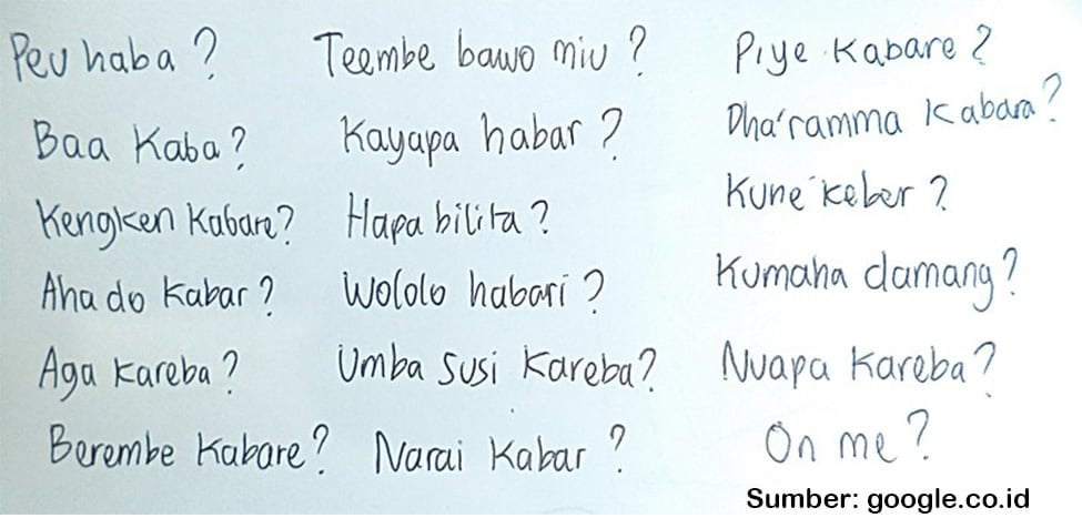 Kemendikbud Petakan 652 Bahasa Daerah Jumlahnya akan Terus Bertambah