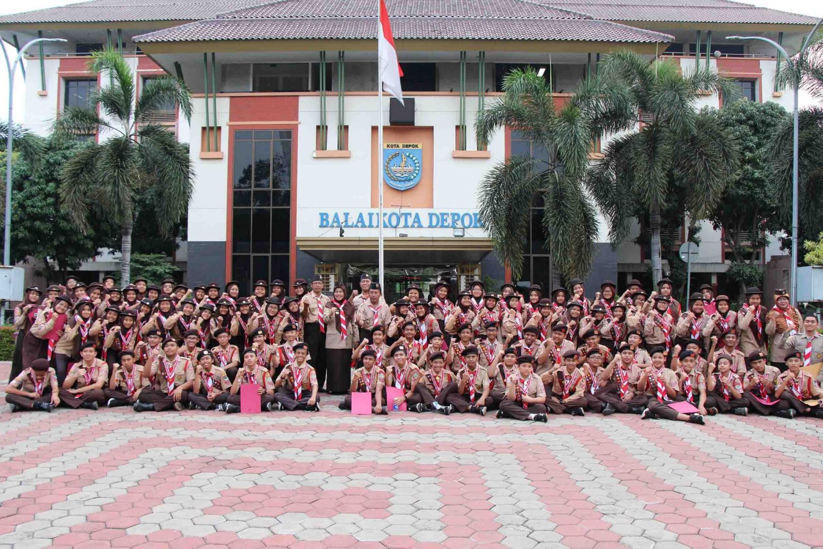 Pramuka Garuda Kota Depok dilantik