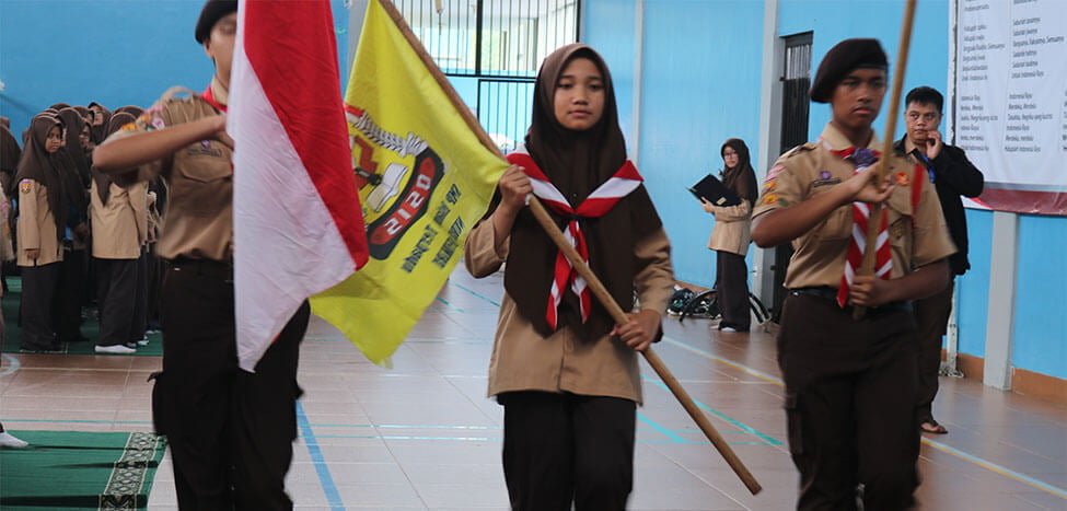 SMPIT Nurul Fikri Gelar Sertijab Pengurus OSIS