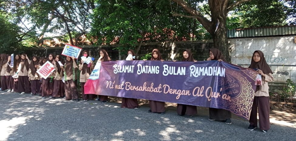 Siswa SMPIT Nurul Fikri Bikin Flash Mob di Tarhib Ramadhan