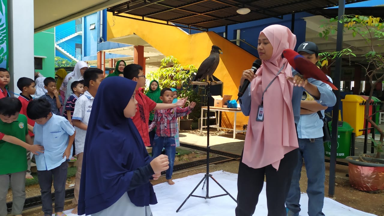 Ada Pets Day di SDIT Nurul Fikri