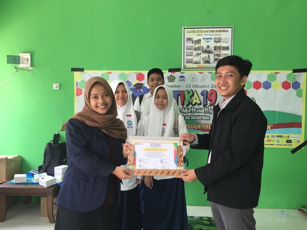 Kontingen SMPIT Nurul Fikri Raih Juara 2 OPTIKA