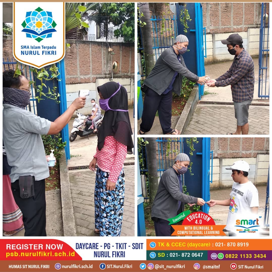 Jelang Ramadan SMAIT Nurul Fikri Bagi-bagi Sembako