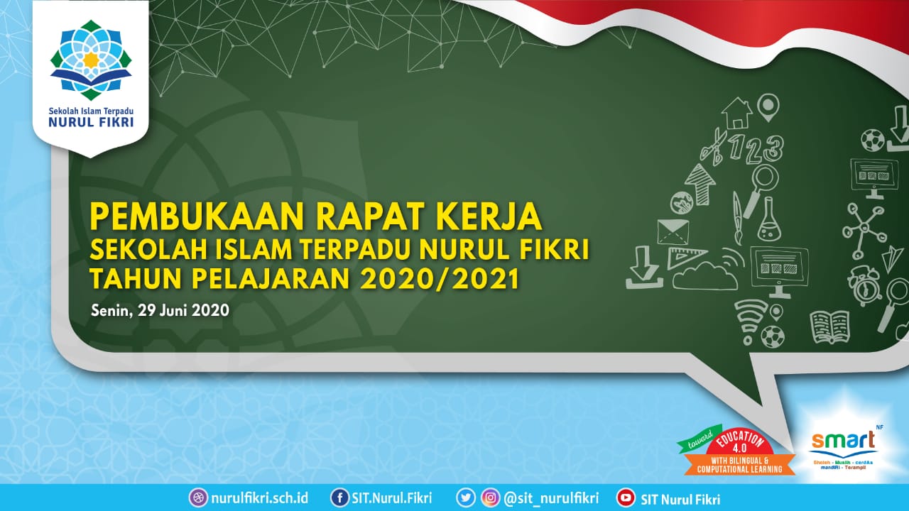SIT Nurul Fikri Gelar Raker Virtual Bahas PJJ