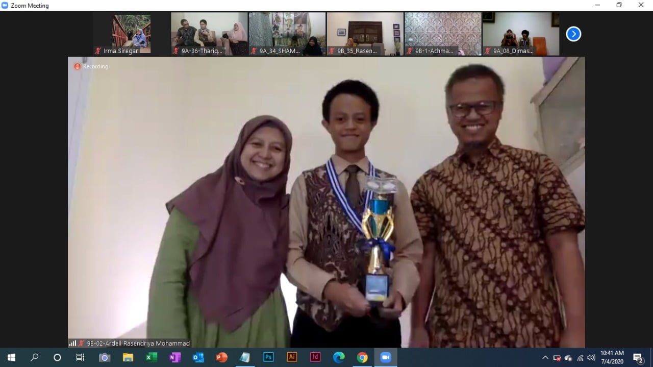 Wisuda Alquran dan Pelepasan Angkatan 22 SMPIT NF