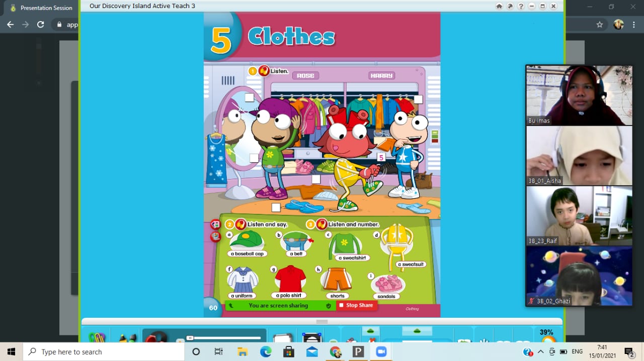 PJJ English Regular Kelas 3 SDIT NF