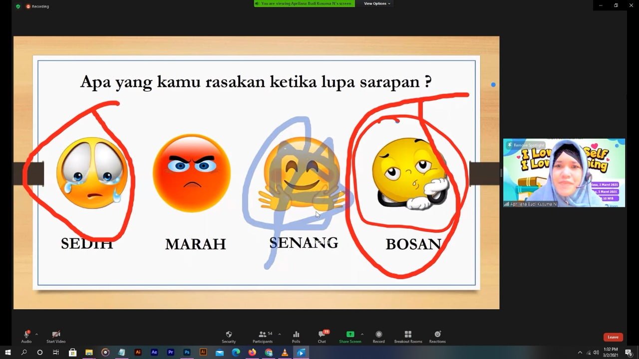 Biar Belajar Fokus, Siswa SDIT NF Ikut Pelatihan Motivasi