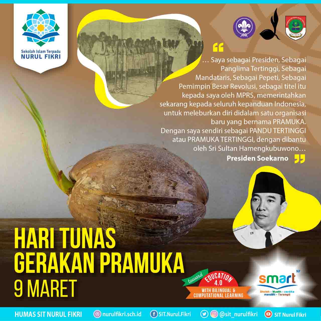 Hari Tunas Gerakan Pramuka 9 Maret