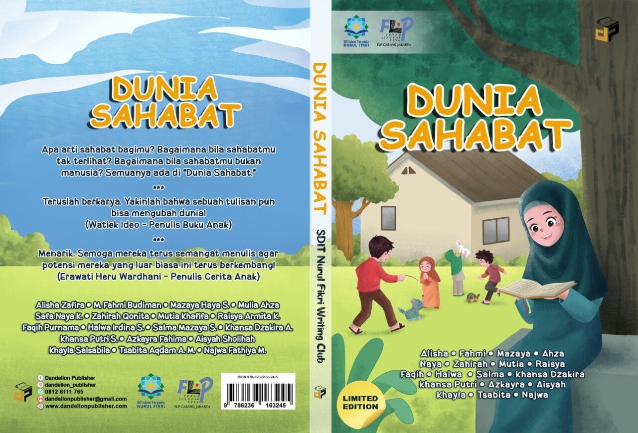 Gandeng Forum Lingkar Pena, Writing Club SDIT Nurul Fikri Luncurkan Buku Kumpulan Cerita Anak