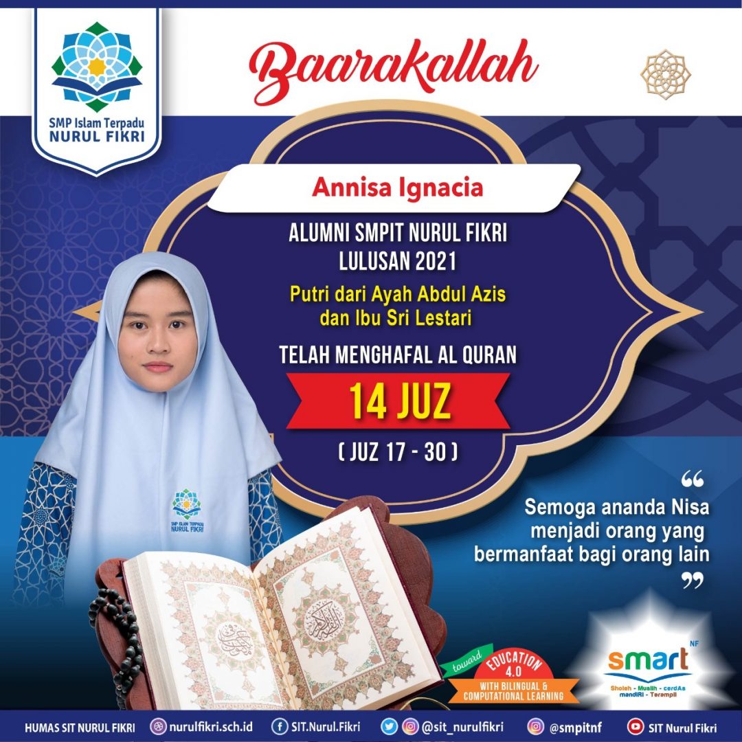 Keren, Ini Para Penghafal Quran di SIT Nurul Fikri Part 1