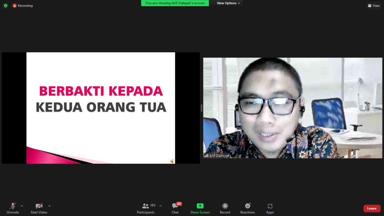 Tingkatkan Potensi dan Motivasi Siswa, SMAIT NF Gelar AMT Ke-1