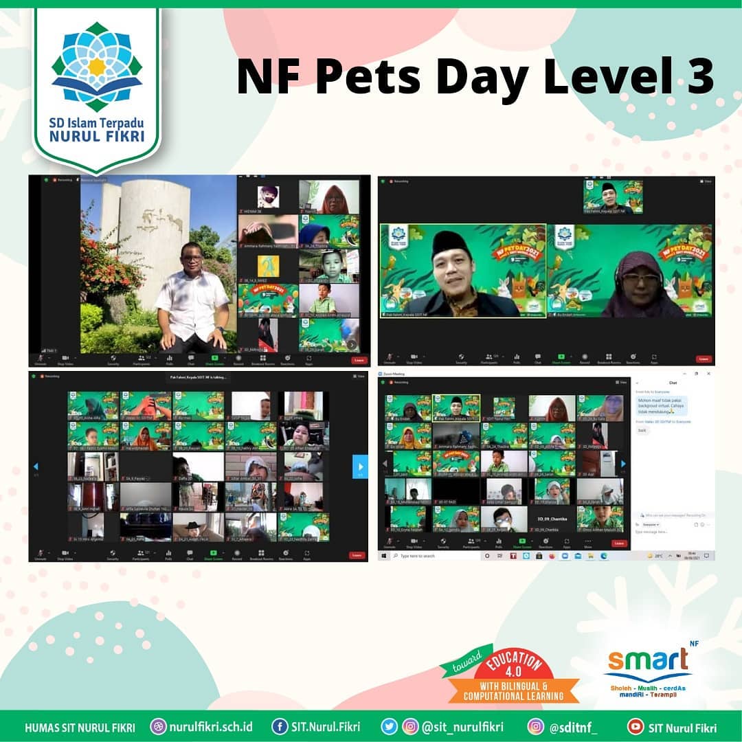 Serunya Pet Day di SDIT Nurul Fikri