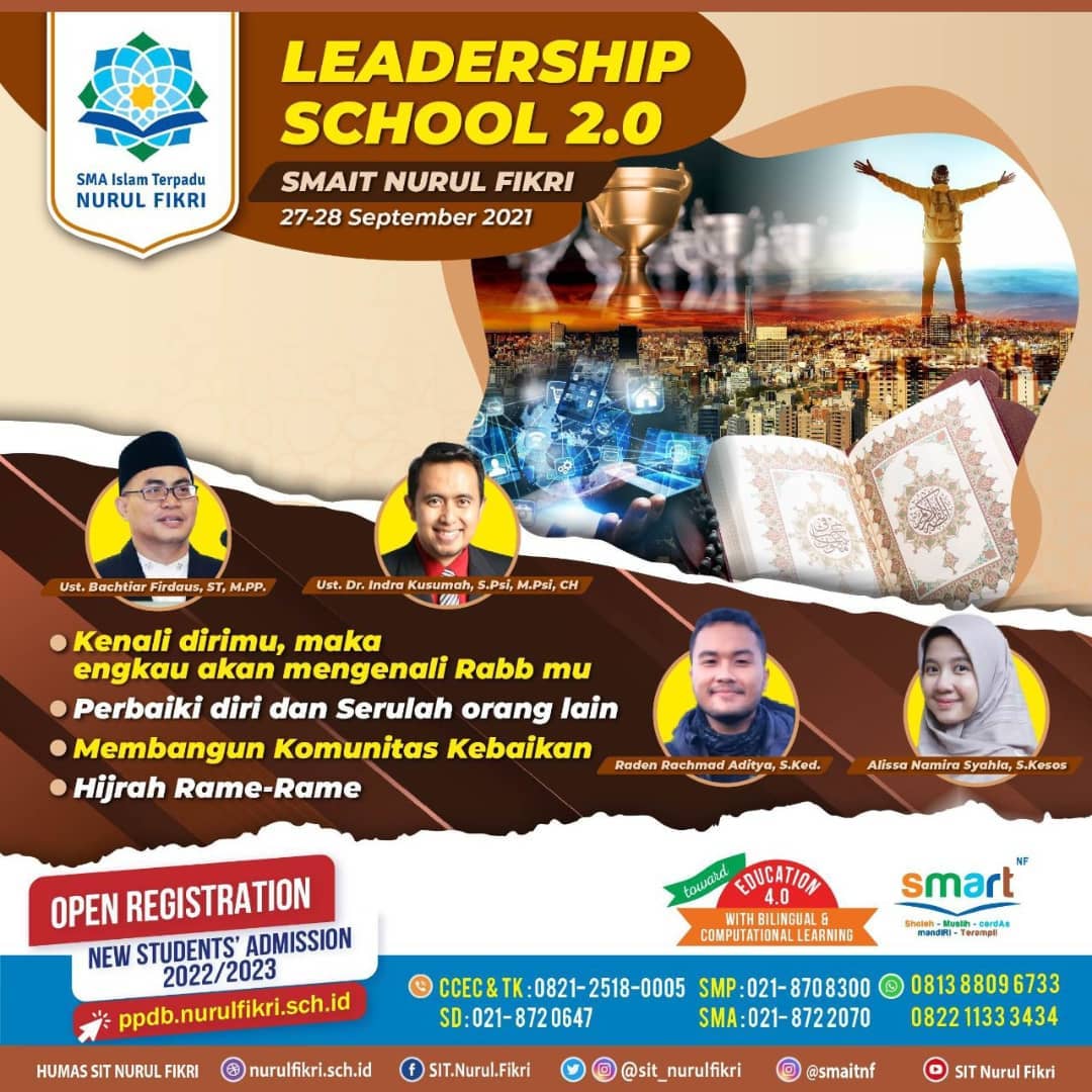 Leadership School 2.0, Penanaman Karakter Kepemimpinan Bagi Siswa-Siswi SMAIT Nurul Fikri
