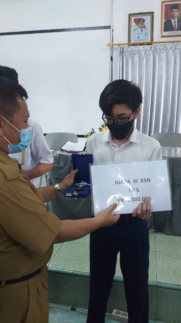 Orkhan Juara 3 KSN Tingkat Kota Depok