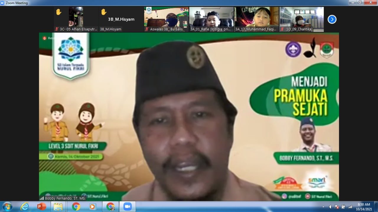 Menjadi Pramuka Sejati Bersama Kak Bobby