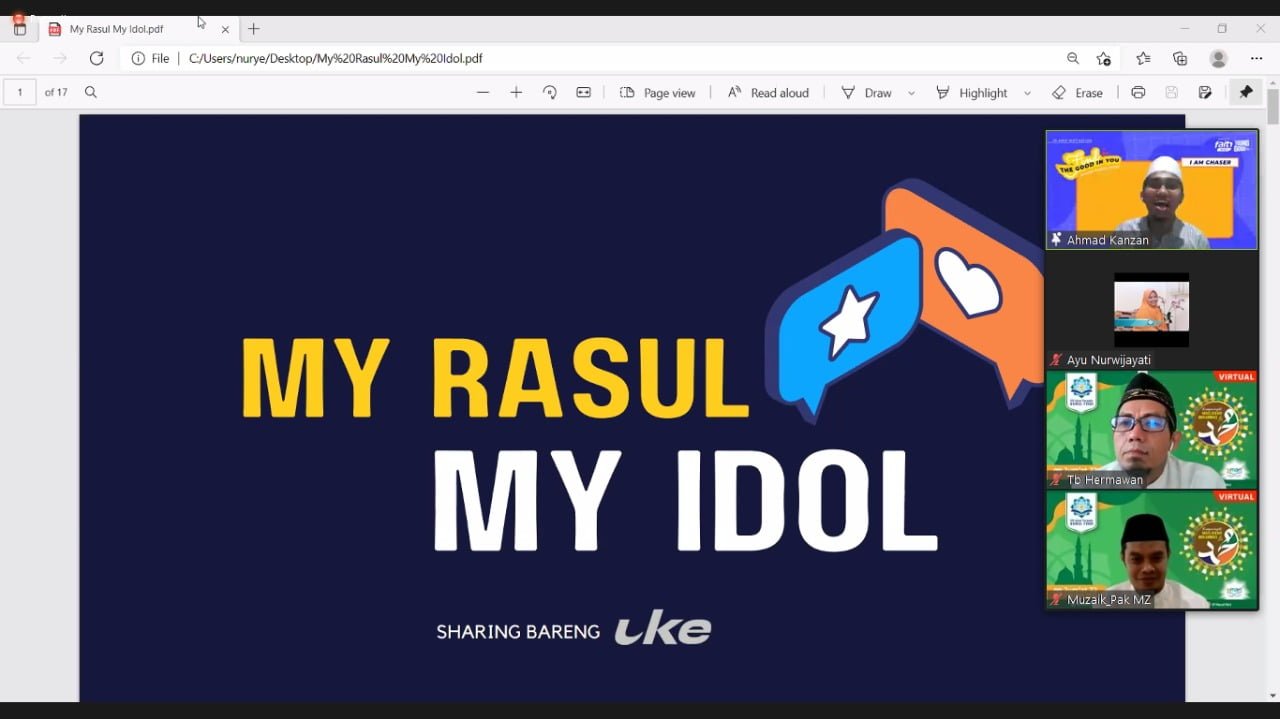 Teladani Sifat Jujur Rasul, SDIT Nurul Fikri Gelar Maulid Nabi SAW