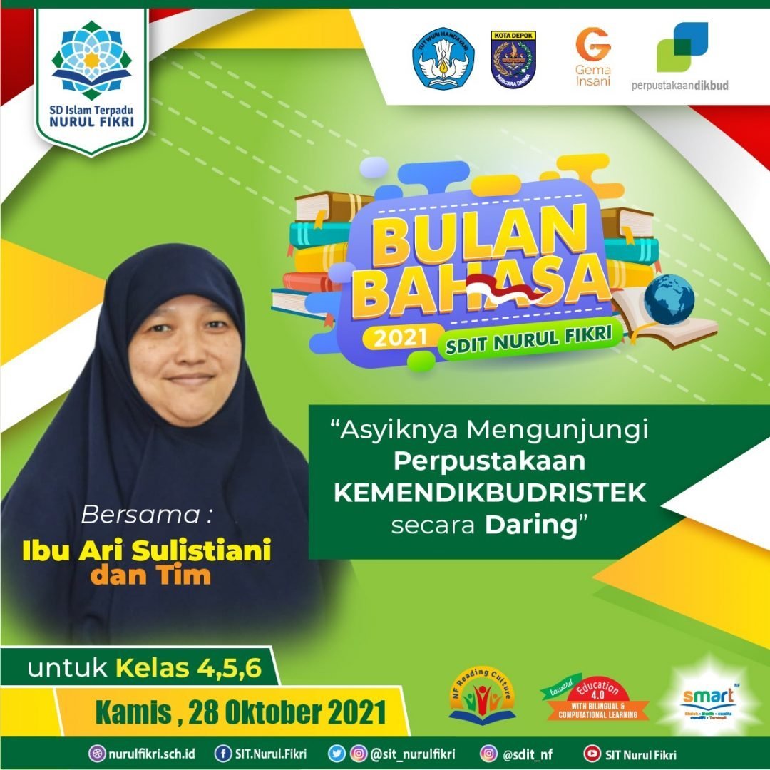 Gebyar Bulan Bahasa di SDIT Nurul Fikri Kunjungi Perpustakaandikbud