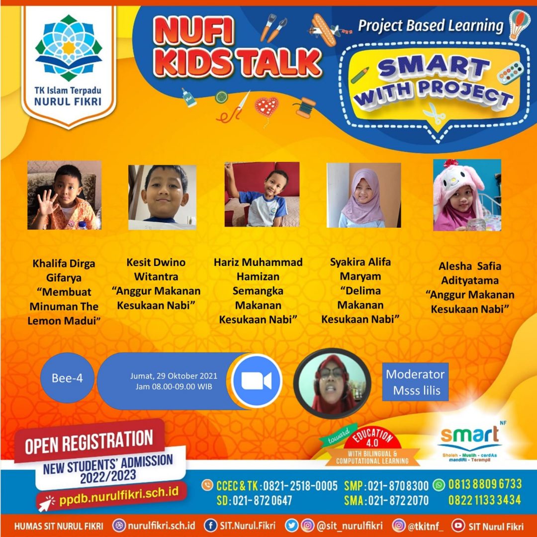 Siswa TK Belajar Komunikasi dalam Kegiatan PjBL