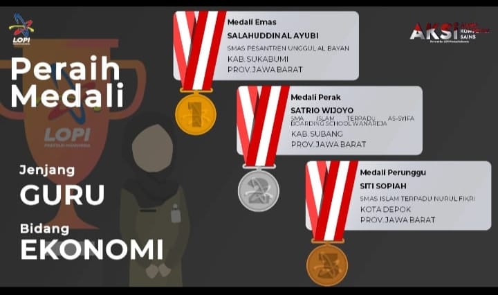 Guru SMAIT Nurul Fikri Raih Juara Kompetisi Sains LOPI Tingkat Nasional