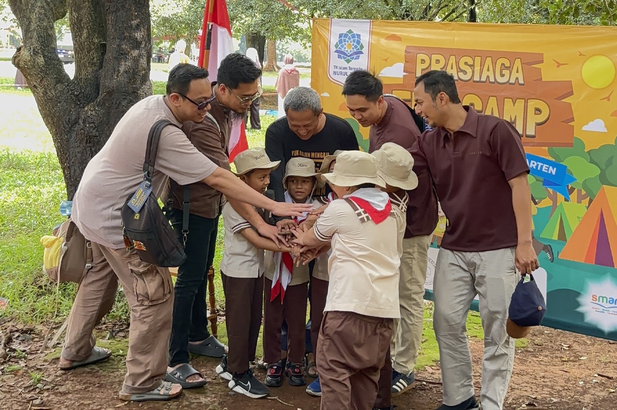 Prasiaga di Nurul Fikri Islamic Kindergarten Gelar Fun Camp yang Menguatkan Bonding Keluarga