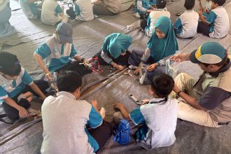 Perkuat Literasi Energi dan Kepedulian Lingkungan, Level 4 Kunjed ke Godong Ijo